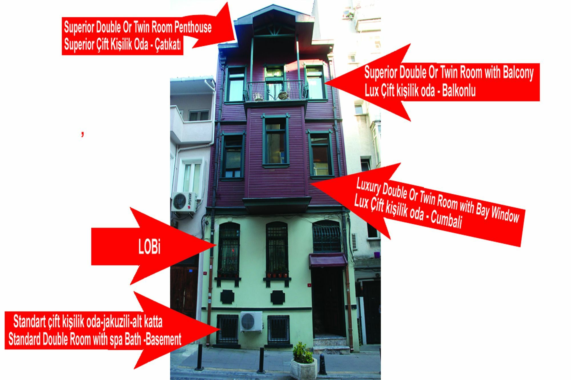 Ortakoy Pasha Konagi Hotell Istanbul Eksteriør bilde